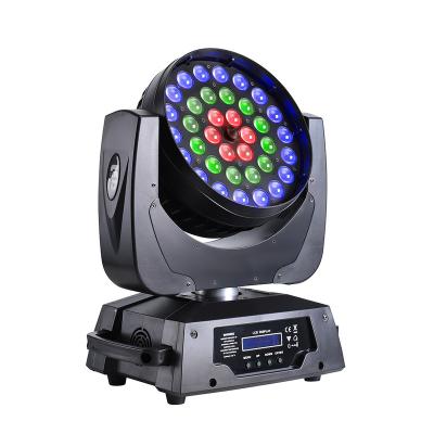 China Party 36 10W 4&1 RGBW LED Focus Head Shake Head Dye Lamp COMPUTER Shake Stage Dye Lamp Wedding DMX for sale