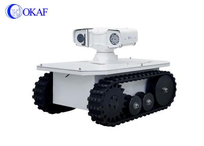 China Smart surveillance security patrol robot DIY educational crawler robot tank chassis zu verkaufen