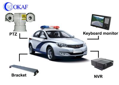 China De volledige HD-Camera van het Laservoertuig PTZ, Mobiele de Nachtvisie van Politiewagenptz Camera 300m Te koop