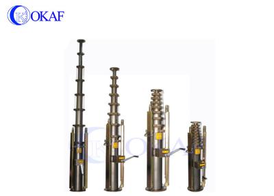 중국 윈치에게 알루미늄 망원경 안테나 돛대를 거치된 휴대용 배경/차량 수교하십시오 판매용