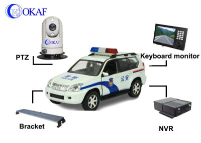 China Hohe Kamera Definations-Fahrzeug-PTZ, Auto-Spurhaltung Infrarothaube IP-Kamera-PTZ zu verkaufen