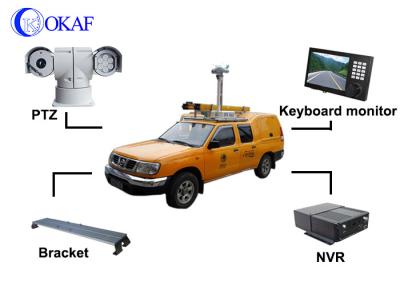 China Openlucht Facultatief de Optische zoomfunctiesip/sdi/ahd/Analogon van de Voertuig1080p PTZ IP Camera 20X Te koop