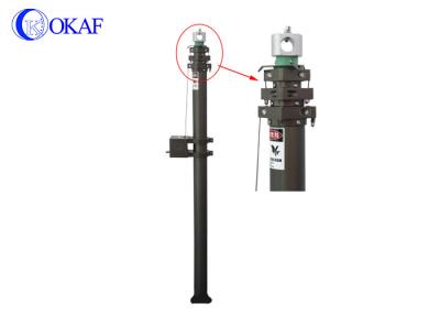 China Handcrank aangedreven ineenschuivende het Aluminiumlegering 5m van de mastpool Antennetrein Te koop