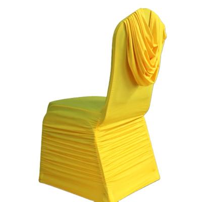 China Modern Luxury Chair Cover For Groups Gold Chair Corner Protector Cover In Party Chair Cover for sale