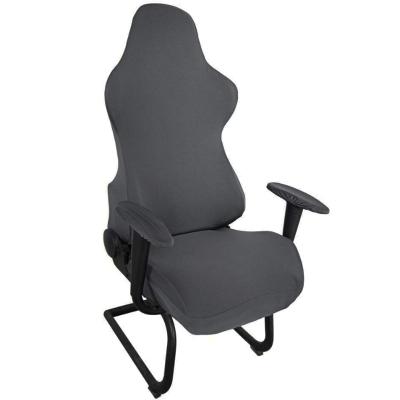 China Universal Single Stretch Armrest High Back Single Tint Executive Office Gaming Seat Chair Covers Durable Zipper for sale