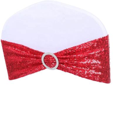 China Simple Warm Chair Sashes Spandex Sashes Bows Chair Sashes Wedding Decoration for sale