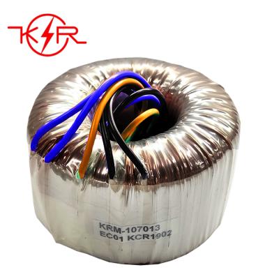 China Low Frequency Power Single Phase Step Up 220V 110V Step Down Toroidal Transformers 500VA for sale