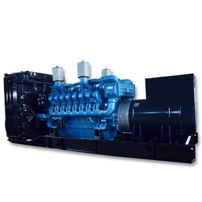 China 2250kva 1800kw water cooled diesel genset with engine MTU by open/slient power generator set for sale