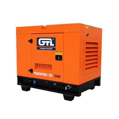 China 25kva diesel generator price, diesel generator set 25kva super silent for sale