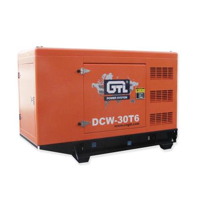 China DCEC engine 60hz/440v 30KVA power generator set, GTL diesel generator 30kva for sale