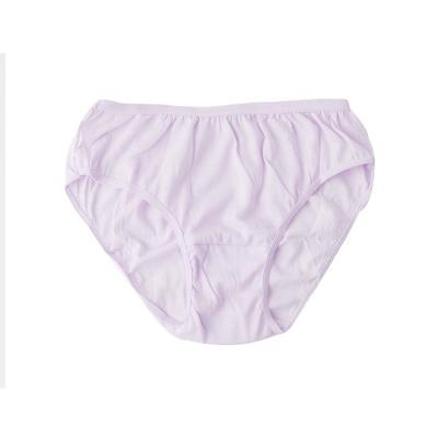 China Travel Underwear Antibacterial Hospital Panties For SPA Underwear 100% Cotton Women Disposable Panties for sale