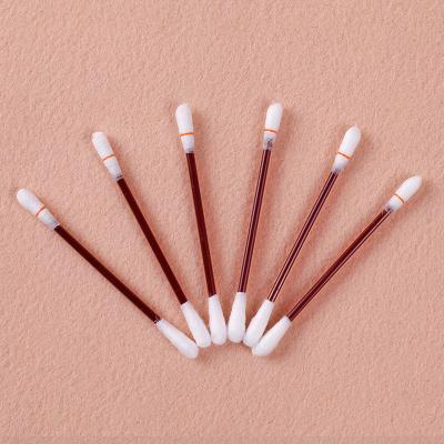 China Eco-friendly Disposable Iodophor Swab Liquid Alcohol Filled Medical Cotton Swab for sale