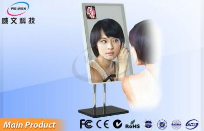 China 32 Inch Wall Mounted Bathroom Magic Mirror Display Advertising Player with Sensor for sale