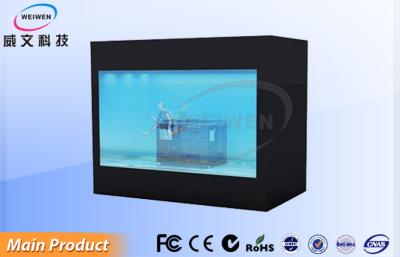 China Red del escaparate que hace publicidad de la exhibición transparente del LCD 22 pulgadas - alta definición en venta