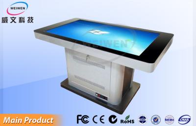 China Pantalla táctil multi infrarroja de 65 pulgadas, sistema multi interactivo de Windows de la tabla del tacto en venta