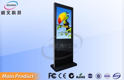 China 32 Inch Slim Panel Elegant Digital Signage Kiosk for Bank / Airport Advertising Display for sale