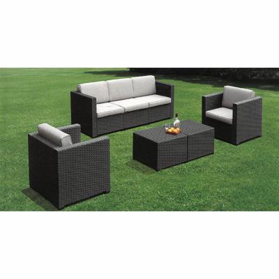 China Waterproof Rattan Sofa Sets Modern High Quality Modern Outdoor Furniture Garden for sale