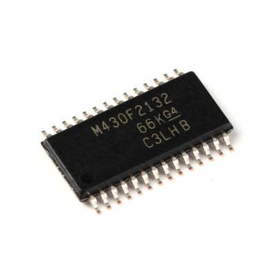 China New and original MSP430F2132IPWR TSSOP-28 microcontroller 8K 16-bit flash memory MSP430F2132IPWR electronic components for sale