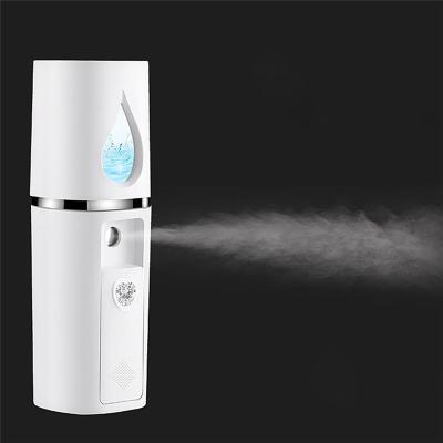 China Mini Portable Pocket Handy Negative Ion Face Vapor Face Steamer Moisturizer Nano Facial Mist Sprayer for sale