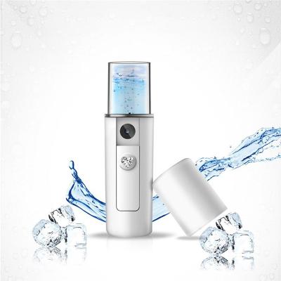 China 2021 Electric Fine Water Moisturizer Mini Beauty Skin Care Spray Nano Facial Mist Sprayer for sale