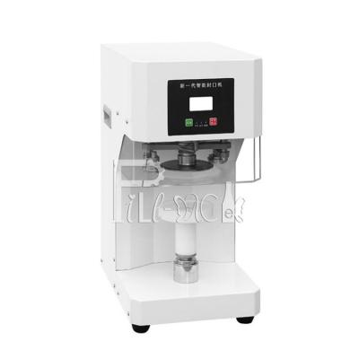 China Desktop Semi Automatic Digital Can Seamer Can Sealing Machine PET Can Sealer for sale