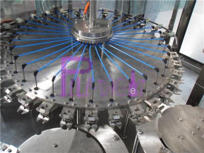 China Monoblock 3 em 1 máquina de enchimento carbonatada da bebida da garrafa de vidro à venda