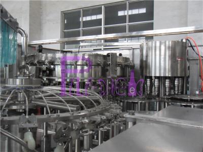 China 32 Heads 8000 Bottles / Hour Soft Drink Filing Line For PET Bottle for sale