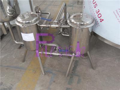 China Roestvrij staal 304 de materiële dubbele filter van Juice Processing Equipment voor sapverwerking Te koop