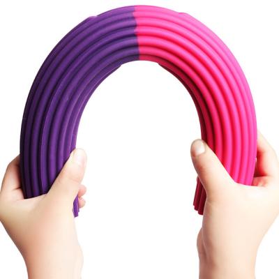 China New Arrival High Density Therapy Flexible Flex Resistance Bar Rubber Pain Recovery Hand Gripper New Trends for sale