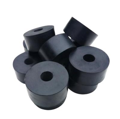 China Heavy Duty Shock Proof Feet Seal Anti Wear Black Rubber Pad For Industry for sale