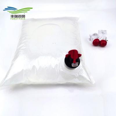 China Custom Safety Wine Bag In Box Packaging Bag In Box 3l 5l 10l 20l for sale