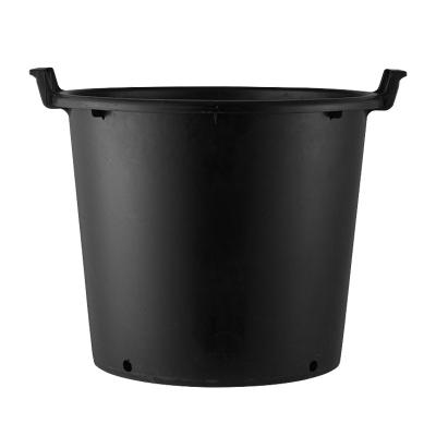 China Good Quality Eco-friendly Plant Garden Planter Plant Pots Large Straight With Handles Large Outdoor Flower Pot for sale