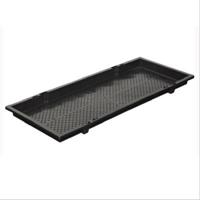 China Eco-friendly strong injection molding large polypropylene bean seed tray support carry tray plate with holes for sale