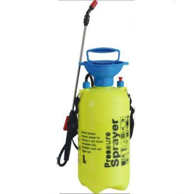 China Cheap 8 Liter Garden Hand Pump Pressure Sprayer Eco-friendly HDPE Plastic Body Sprayers For Sale for sale