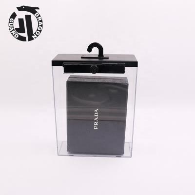 China Wholesale Hot Sale EAS Cosmetic Display Box EAS DRAGON GUARD Cosmetic Anti-Shoplifting Clear Plastic Safer Show Safer Boxes for sale