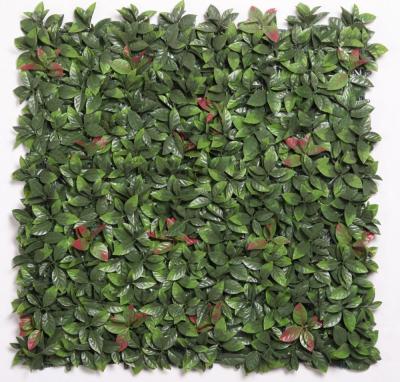 China Wholesale Decorative Green Artificial Plant Wall Boxwood Hedge Garden Decoration Anti Green Plant Outdoor UV Plastic Vertical Artificial Wall for sale