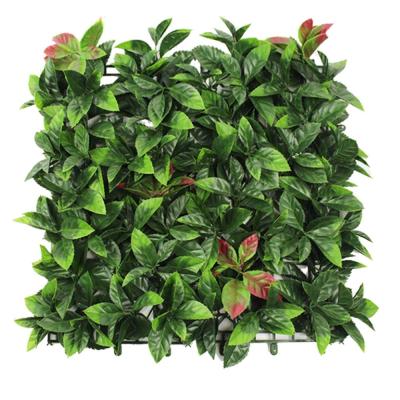 China Home Decor Topiary Artificial Outdoor Green Wall Grass Plant Panel Roll Hedge Decoration Boxwood Vertical Grass Wall For Garden for sale