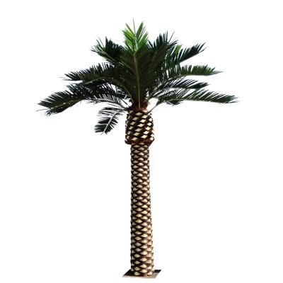 China Outdoor artificial gourmet restaurant date palm tree for sale