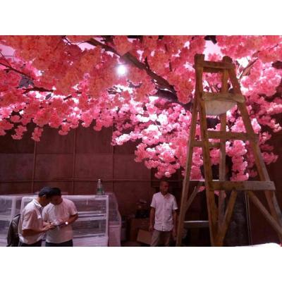 China High Simulation Glass Artificial Indoor Cherry Blossom Tree Durable Fiber From China Manufacturer for sale