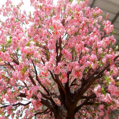 China Artificial Cherry Blossom Tree Simulation Durable Outdoor Decorative Plant for sale