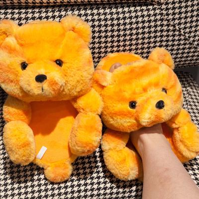 China CUSHIONING Cute Slippers For Kids Teddy Bear Wholesales Bedroom Slippers Teddy Bear Slippers for sale