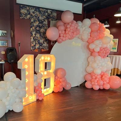 China Buildings Custom marquee numbers led letters light up letters led sign marquee letters for birthday party for sale