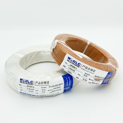 China Plastic Fluoro Heat Resistance Fep High Temperature Heating Wires For Thermocouple Wire for sale