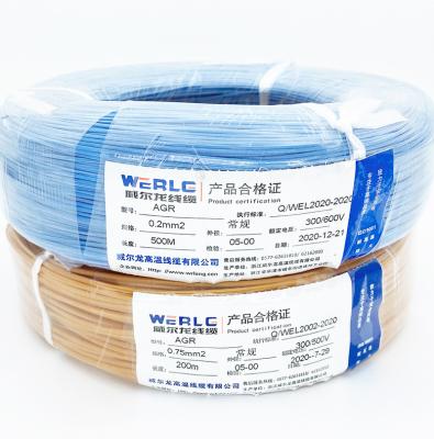 China High Quality Industrial Electrical Multi Core Wire 1.5mm 2.5mm Silicone Insulated Copper Cable for sale