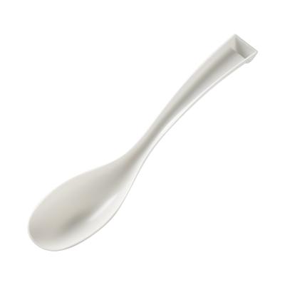 China Hotel Honey Dessert Adjustable Silicone Plastic Salad Serving Spoon for sale