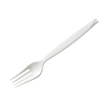 China Dining Eco Friendly Degradable Cornstarch Material Disposable Spoons, Knife And Forks for sale