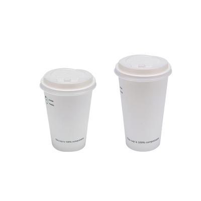 China Single Wall Disposable Plastic Biodegradable Mug Custom Printed Disposable Espresso Coffee Cup PLA Paper Cup Biodegradable Cup for sale