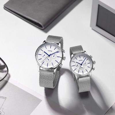 China WY-H081 China factory price best gift stainless steel cheap couples non-specific watches for sale