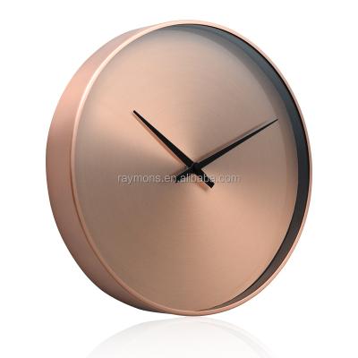 China New Golden Round Radio Smart Clock With Low Price for sale