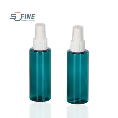 China Wholesale Cosmetic 100ml PET Material Transparent Spray Bottle for sale